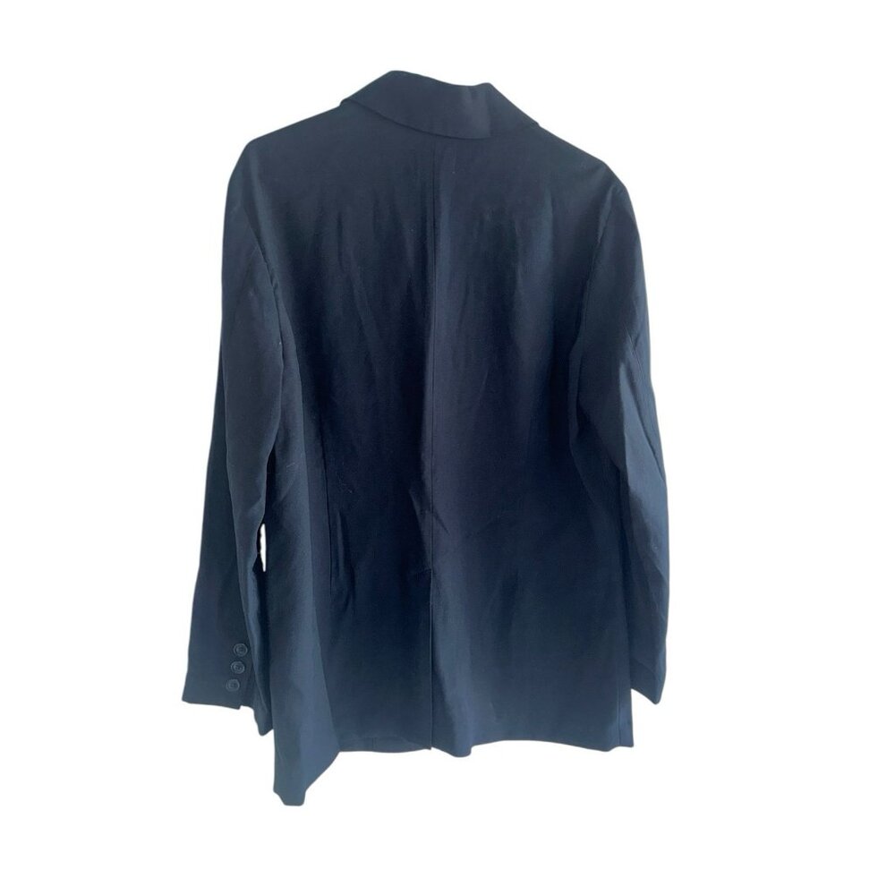 Open Edit Soft Gabardine One Button Collared Blaz… - image 2